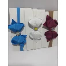 kit laço coração kit laço infantil faixinhas meia de seda tiaras infantis