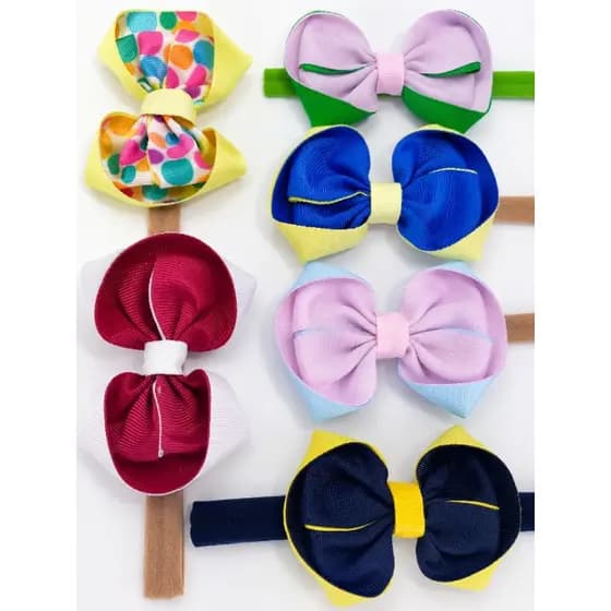 Faixinhas de cabelo bebê tiaras bebê lacinhos bebê recém-nascido maternidade
