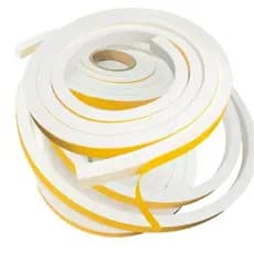 Fita de EVA  Autocolante Branca Para Espelho e Decoração em Parede 15mm X Larg 20mm OU 15mmx15mm 60 Metros e 90 Metros
