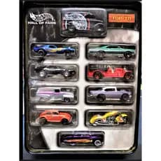 HOT WHEELS HALL OF FAME TOP 10 TIN SET 10