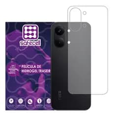 Película Hydrogel Hd Traseira Para Xiaomi Poco X8 Pro Max