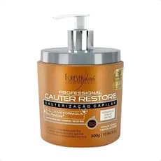 Máscara Forever Liss Cauter Restore 500g Cabelos Revitalizados