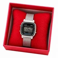 Relógio Feminino Luxo de Quartzo com Pulseira Ajustável, Relógio de Pulso Analógico Elegante para Mulher