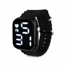 Relógio Digital LED Unissex Prova D'Água Esportivo Masculino Feminino Silicone