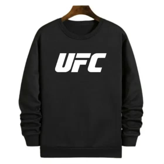 Moletom Adulto Blusa De Frio Academia Luta UFC Algodão Conforto