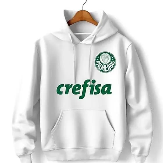 Blusa De Frio Moletom Canguru Time Verdão Palmeiras Unissex Premiu