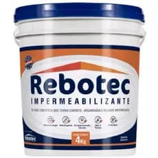 Rebotec Impermeabilizante 4kg Balde - Original sua casa sem infiltraçoes