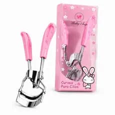 Curvex Para Cílios Profissional Rosa | Curvador de Cílios Modelador Alongador Portátil