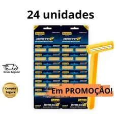 Barbeador Aparelho de Barbear - 24 unidades