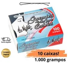 Grampo para Cabelo - 10 caixas 1.000 grampos