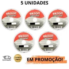 Linha de Pesca 5 rolos Transparente 100m Nylon Resistente Artesanato Ekilon