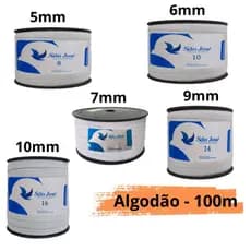 Elástico Rolo de Algodão São José - Costura / Moda