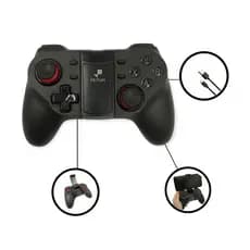 Controle Gamepad Sem fio Joystick Wireless Android Ios Celular PS3/ PC