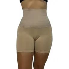 Cinta Short Modeladora Seca Barriga Bermuda de Compressão Cós Alto
