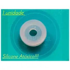 Vedação Anel  Borrachinha Silicone ( 1 peça ) p/ pino Válvula Segurança Panela Pressão Elétrica.