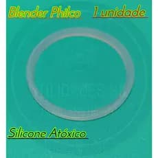 Vedação Silicone Compatível Base Lamina Rotativa Blender Philco Liq Fit / Liq Fit Retro.