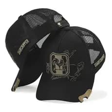 Boné Country Masculino Estampado Detalhe Aba Com Abridor de Garrafa Versátil