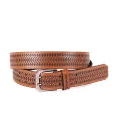 Cinto Casual Country Estilo Country Em Couro Legitimo Unissex Artesanal Cowboy Premium