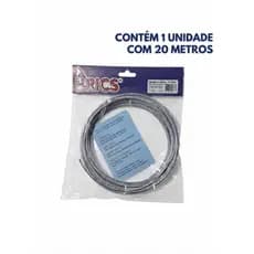 20M Cabo de Aço para Varal 7 Fios Galvanizado BRICS para Roupas e Jardinagem