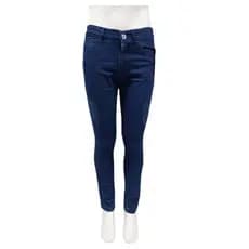 Calça Jeans Azul marinho com Lycra Slim Fit Masculina Premium
