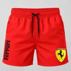 Short Bermuda Tactel Mauricinho Estilo Premium Ferrari Esportivo