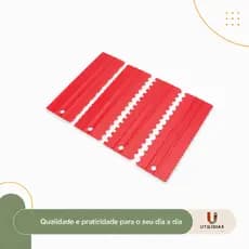 Kit de Espátulas Premium para Bolo – 4 Peças Grandes com 8 Efeitos Decorativos