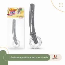 Carretilha Corta e Fecha Para Pastel Risole Ravioli Massas E Salgados