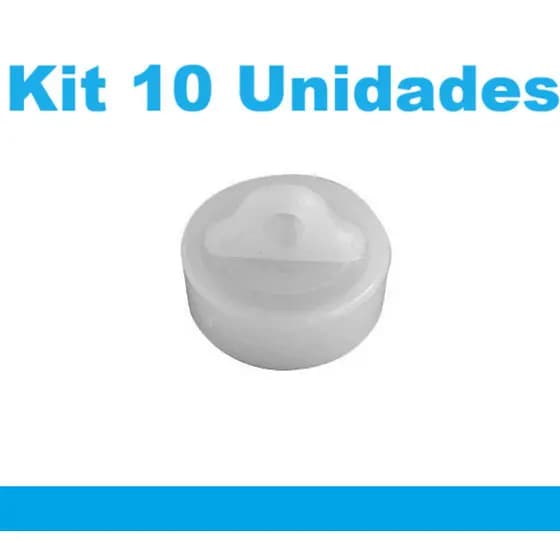 Kit Tampa plástica para Válvula de Pia tanque lavatório