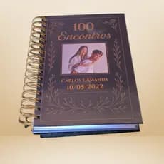 Livro 100 Encontros Personalizado – Um Presente Inesquecível para Casais!