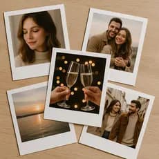 Mini foto Tamanho G –  Alta Qualidade no Papel Gloss 📷