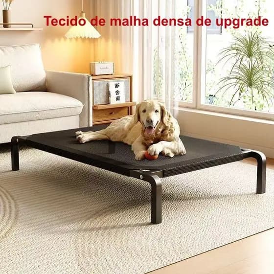 Cama pet impermeável Suspensa Elevada Portátil Respirável E Confortável Para Pets Cães Gatos Tecido de malha aprimorado