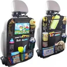Bolsa de armazenamento para encosto de assento de carro bolsa de armazenamento Bolsa para celular de carro