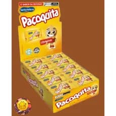 Paçoca Quadrada Embalada Paçoquita C/36 Unidades 648g Santa Helena