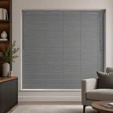 Persiana Horizontal PVC 120x130 Para Sala Quarto Escritório Sala Quarto Cozinha Privacidade..