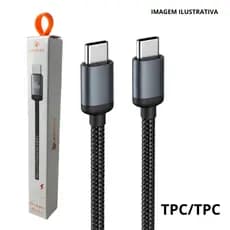 Cabo Tipo C 1M Carregador Turbo Reforçado Turbo Fast Charge – 1 Metro