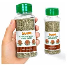Erva De Gato Catnip Em Pó 100% Jambo Pet Natural Estimulante Para Felinos Pote 30g Calmante