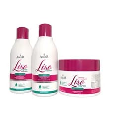Kit Liso Express Shampoo+Máscara+Termoativo de alisamento