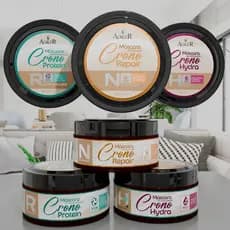 Kit Cronograma Capilar Adker com Máscara de Hidratação 190g + Máscara Nutrição 190g + Máscara reconstrução 190g