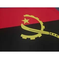 Bandeira de Tecido Angola