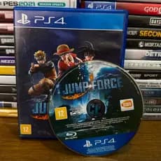 Jump Force PS4 Mídia Física Original Compatível com PS5 Luta Anime PT-BR