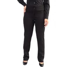 Calça social casual feminina  em two way com elastano uniforme fardamento