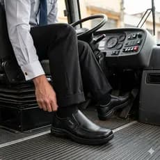Sapato Social Masculino Confortável Slip On Antiderrapante Casual Trabalho Elegante Leve