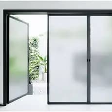 3m X 63cm Adesivo Jateado Liso Fosco Película Vidro Box  Janela  Porta Elimina  Visão Sem Tirar  Luz