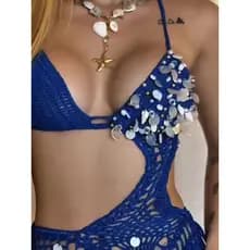 saída de praia croche/resort moda praia/moda feminina