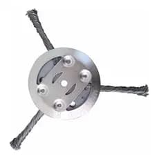 Disco Escova De Aço Para Roçadeira A Bateria 24v 30v 36v Nakasaki e Outras Marcas