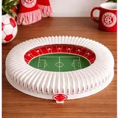 Miniatura Estádio Beira-Rio Internacional 3D Detalhada | Decoração Futebol | 19,5cm Presente Minimalista