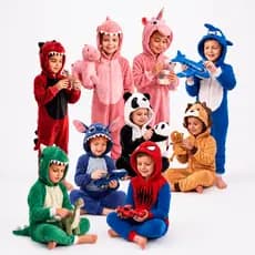 Pijama Infantil Kigurumi Meninos Personagens Fantasia
