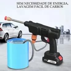 Lavadora De Alta Pressão Recarregável Portátil Para Carros