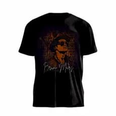 Camiseta Bruno Mars Camiseta Show Bruno Mars No Brasil