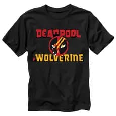 Camiseta DeadPool & Wolverine R B Camiseta Geek Deadpool